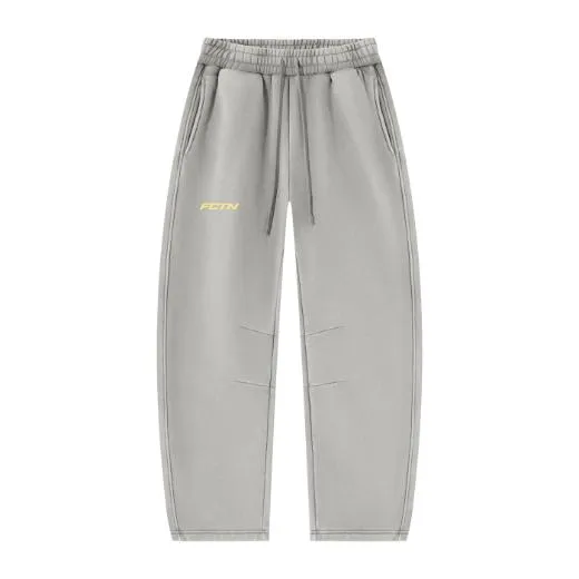 Basic Sweatpants in Light Gray, front